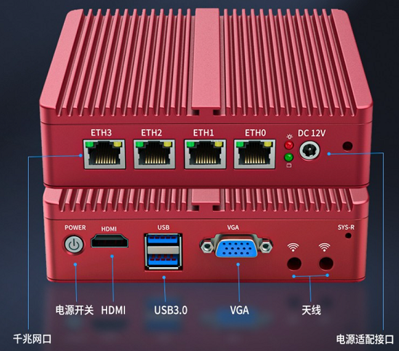 中神通大地云控TrustGate-1000硬件网关